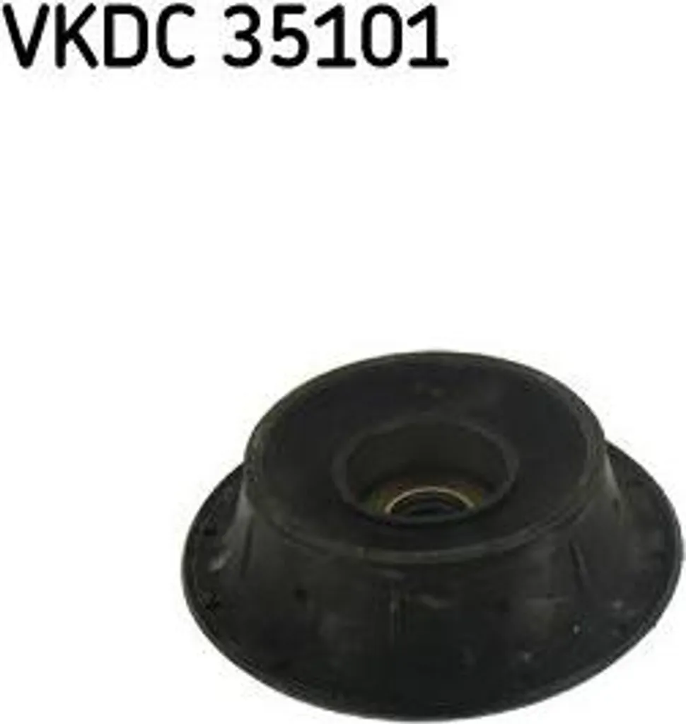 Supprimer Bruit Suspension avec Palier SKF VKDC 35101 pour Golf et Vento