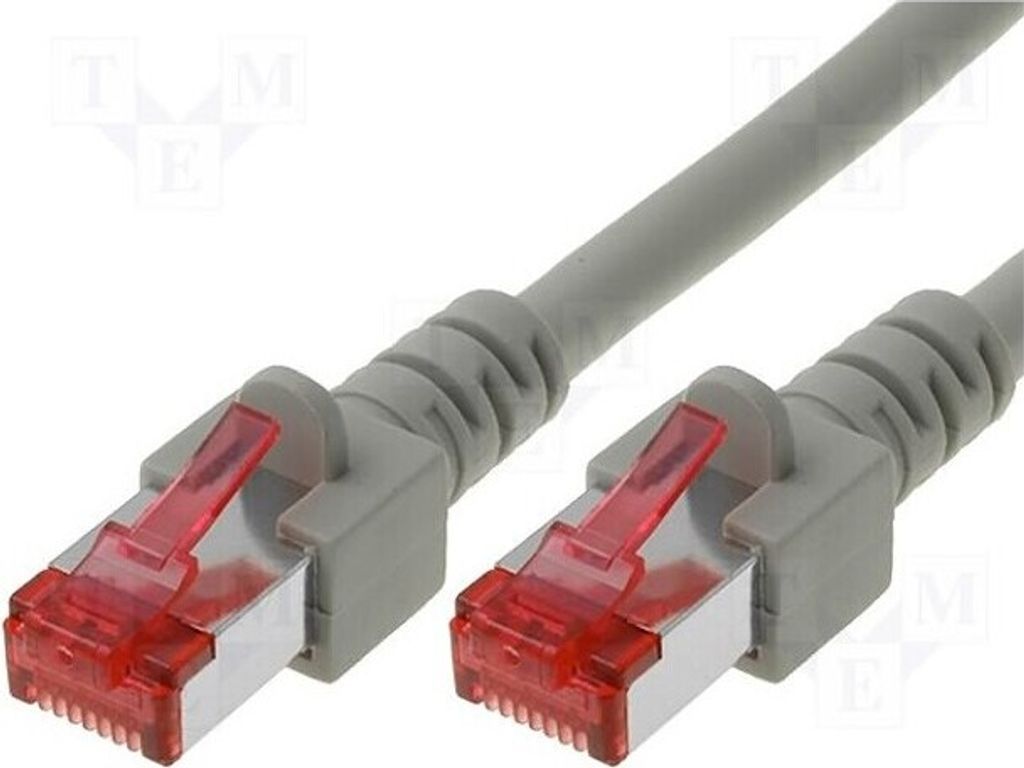 1x 1m 6 grau 82858 RJ45-Kabel Cu