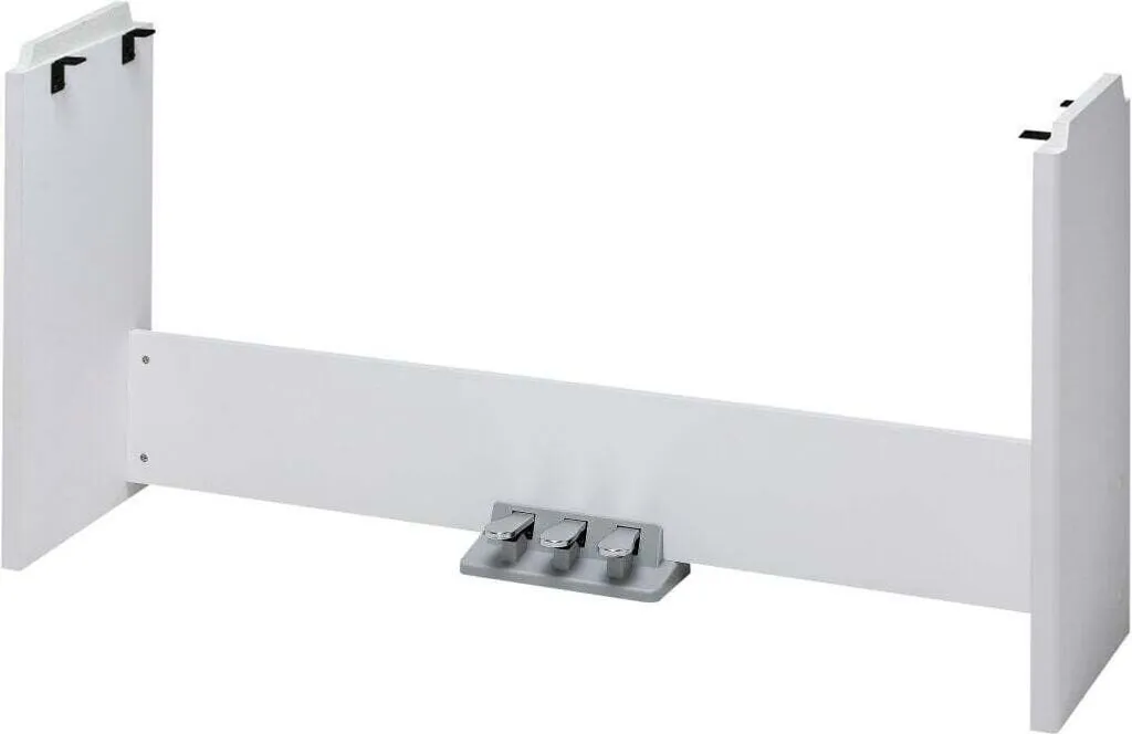 Support clavier Kurzweil KAS5 blanc : fini les vibrations en jouant !