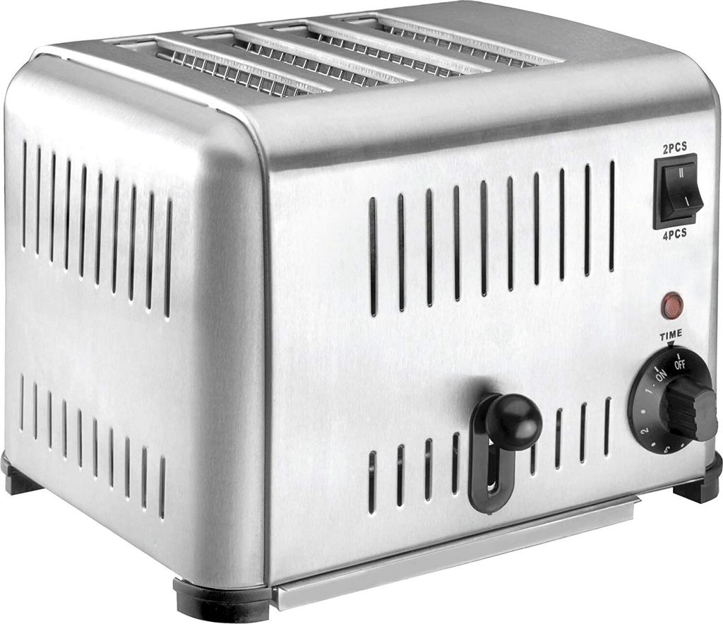 Lacor 69294 - Buffet Inox Toaster 4 Slots 2240W- grau