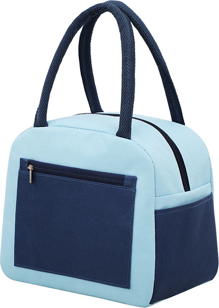 Lunchtasche mit Griff, wasserdicht, Taschendesign, Oxford-Stoff, tragbar, für Essen, Picknick, Thermotasche, Arbeitsbedarf