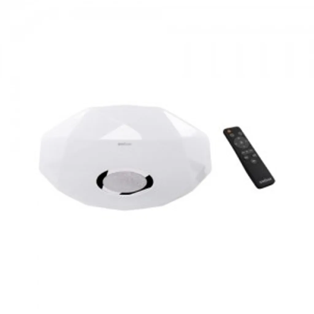 Plafonnier LED 48W Variable avec Télécommande IRYNA Effet Diamant 50cm