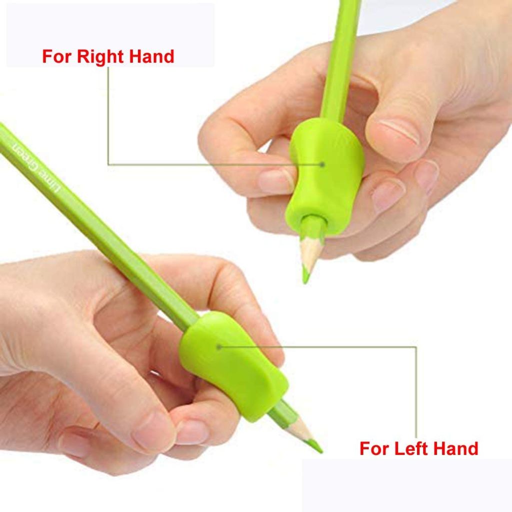 10 Stück Bleistift Griffe für Vorschulalter Kinder Stift Schreibhilfe Grip Haltungskorrektur Ausbildung Erwachsene Besondere Bedarf Bleistifthalter 