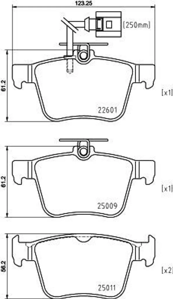 Fini les sifflements de frein sur Audi Q3 avec HELLA 8DB 355 025-661