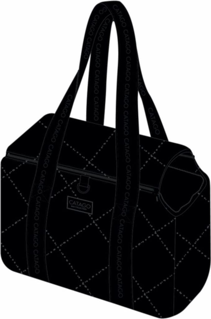 Catago gesteppte Hundetragetasche schwarz - one size