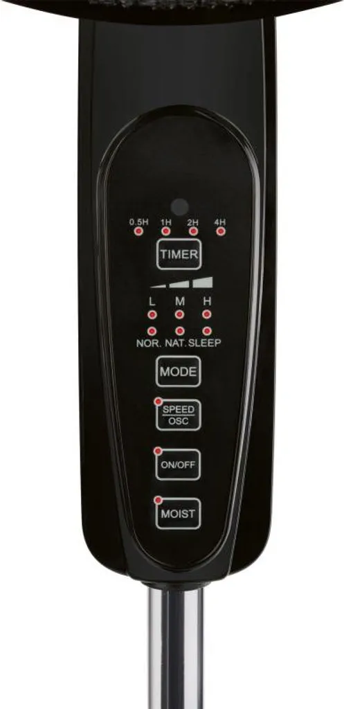 Ventilateur brumisateur de salon Proficare PC-VL3142LB Noir mobile
