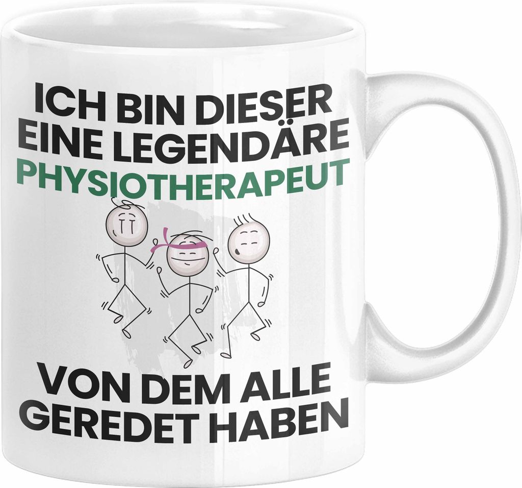 Physiotherapeut Geschenk Tasse Lustige Geschenkidee Geburtstag für Physiotherapeut Ich Bin Dieser Legendäre Physiotherapeut Von Dem Alle Geredet ...