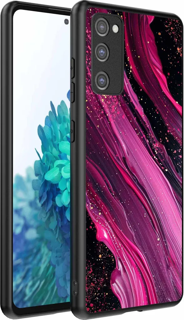 Cover Marmo Samsung S20 FE Viola Rosa - Design Elegante Smartphonica