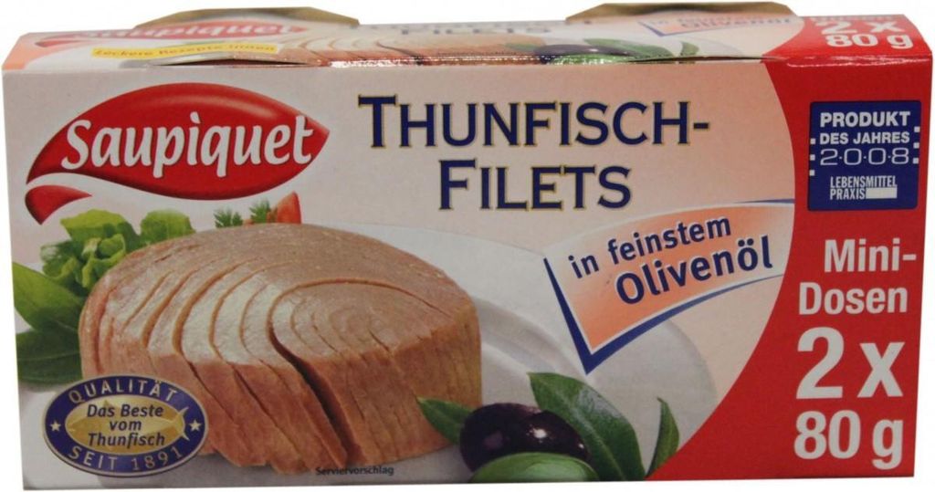 Filé z tuniaka Saupiquet v olivovom oleji 104g Obrázok produktu 