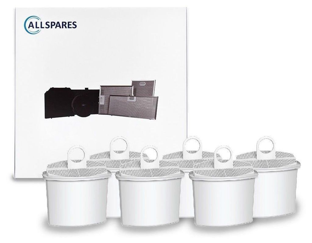 AllSpares Wasserfilter (6x) für Kaffeemaschinen geeignet Produktbild 