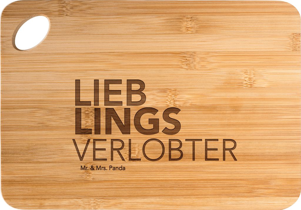 Mr. & Mrs. Panda Frühstücksbrettchen Verlobter - Transparent - Geschenk, Freund, Spruch, Frühstücksbrett, Ehe, Verloben, Hackbrett, Holzbrett, ...