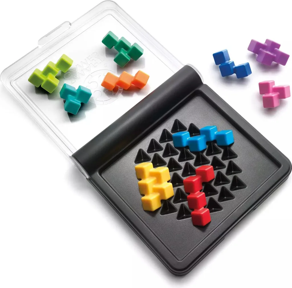 Jeu IQ Perplex casse-tête compact 120 défis en plastique robuste