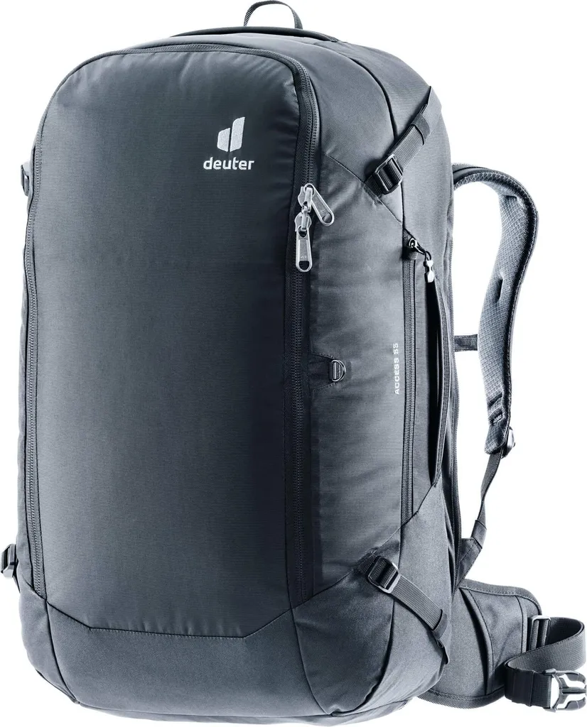 Fini le mal de dos en voyage avec le sac Deuter Access 55 Black noir