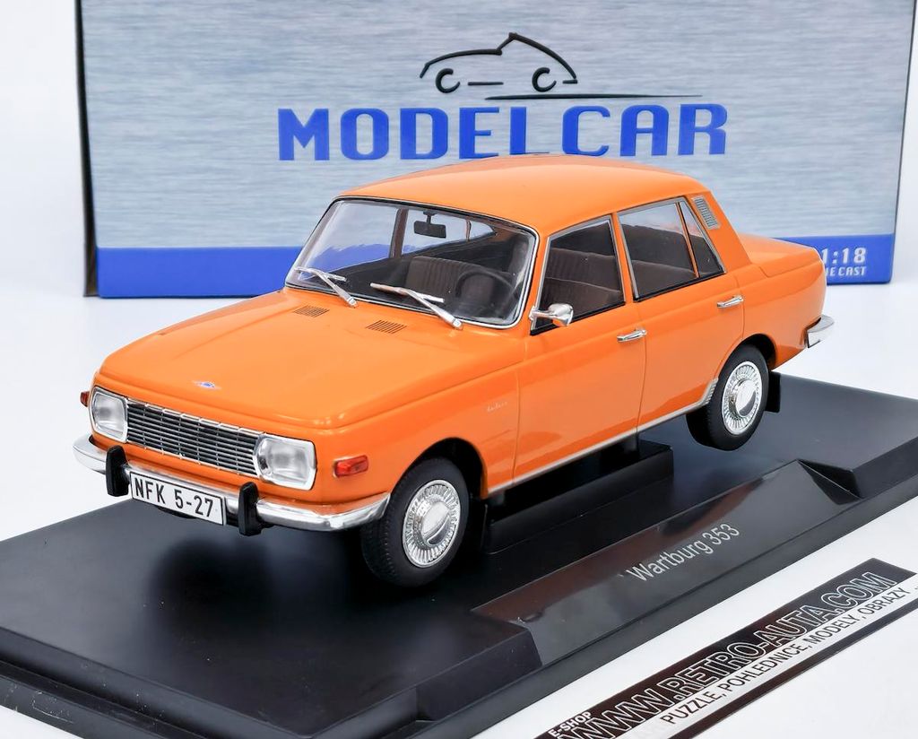 Wartburg 353 (1967) Orange MCG 1:18 Zdjęcie produktu 