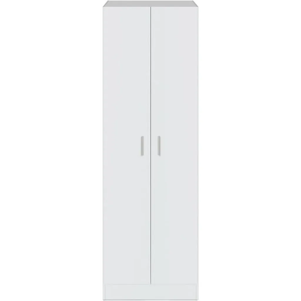 Armoire de Rangement Gain de Place - Penderie L73 x H180 cm pour Studio