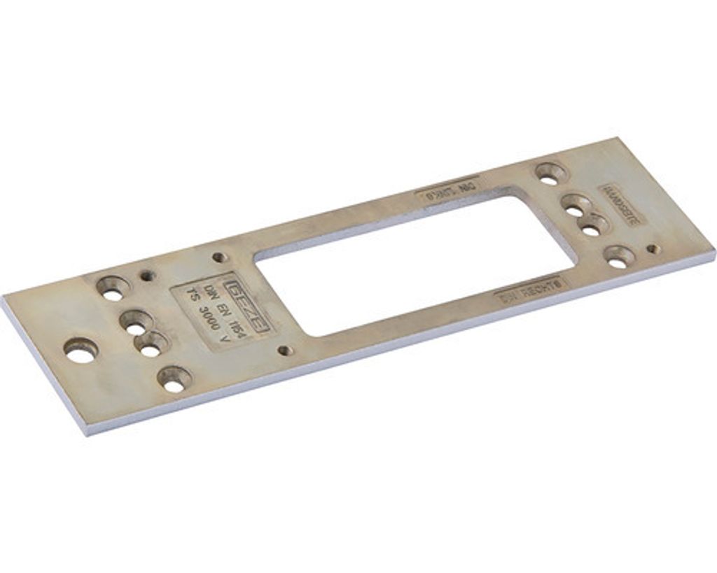 GEZE piastra di montaggio argento per TS 3000 - 11230 Immagine del prodotto 