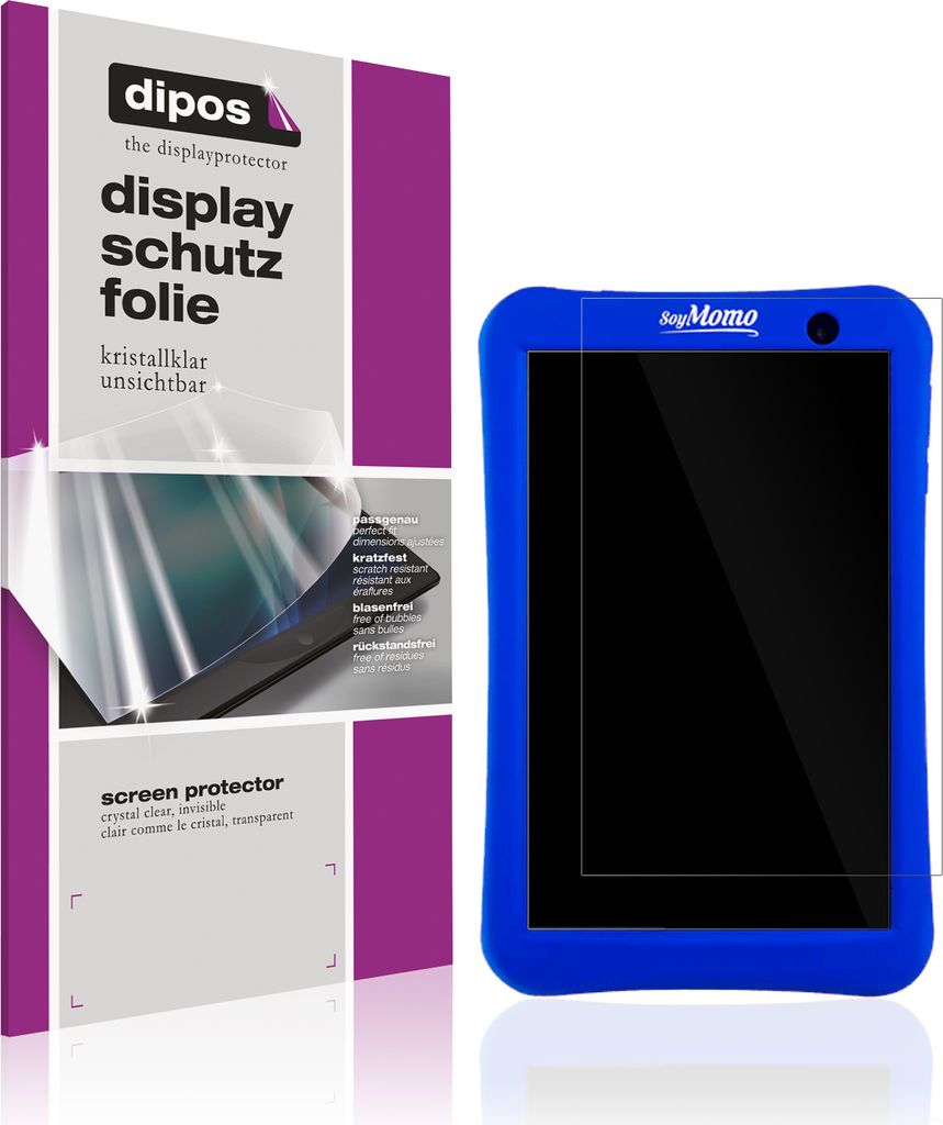 2x Schutzfolie für SoyMomo Tablet Pro klar Displayschutzfolie Folie Display Schutz dipos