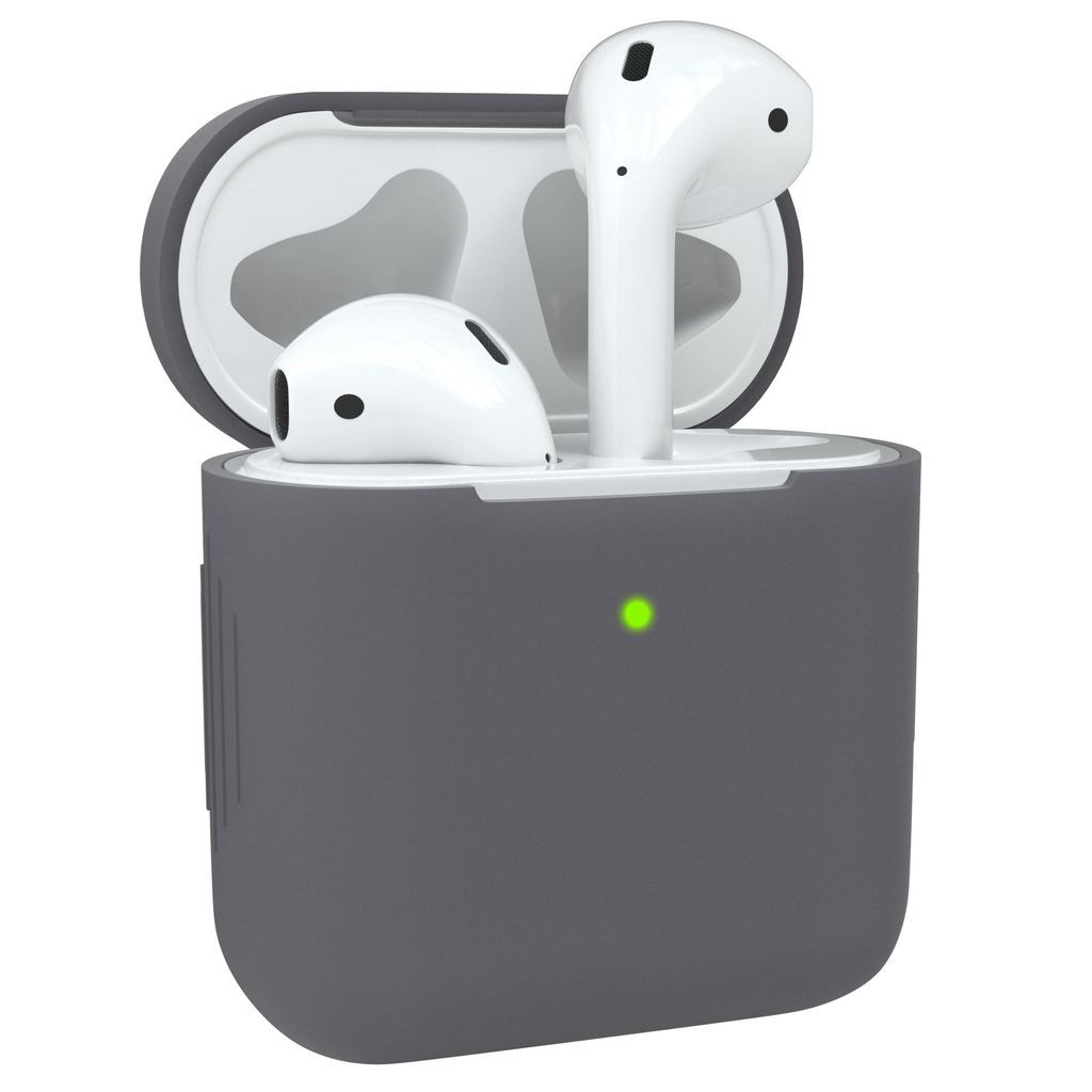 EAZY CASE - Schutzhülle für AirPods 1 & 2 Hülle Grau Produktbild 