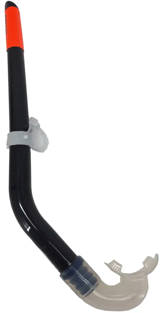 Tuba de natation Seac-Sub noir idéal pour snorkeling et mer adulte