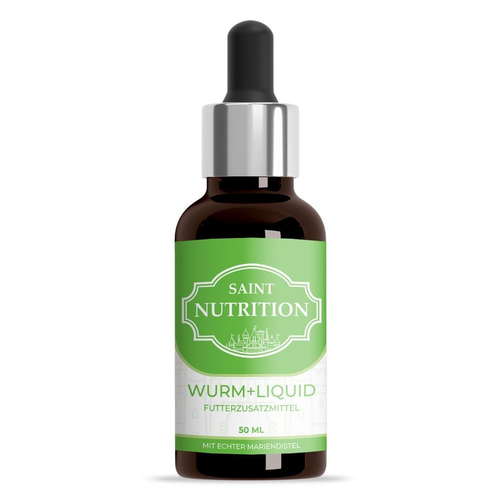 Saint Nutrition® Wurm Liquid - Wurmmittel - Wurmkur für Produktbild 