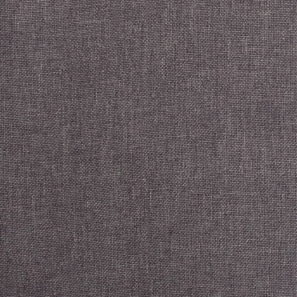 vidaXL Coppia Sgabelli Bar Tessuto Tortora | Design Moderno Girevole - 8