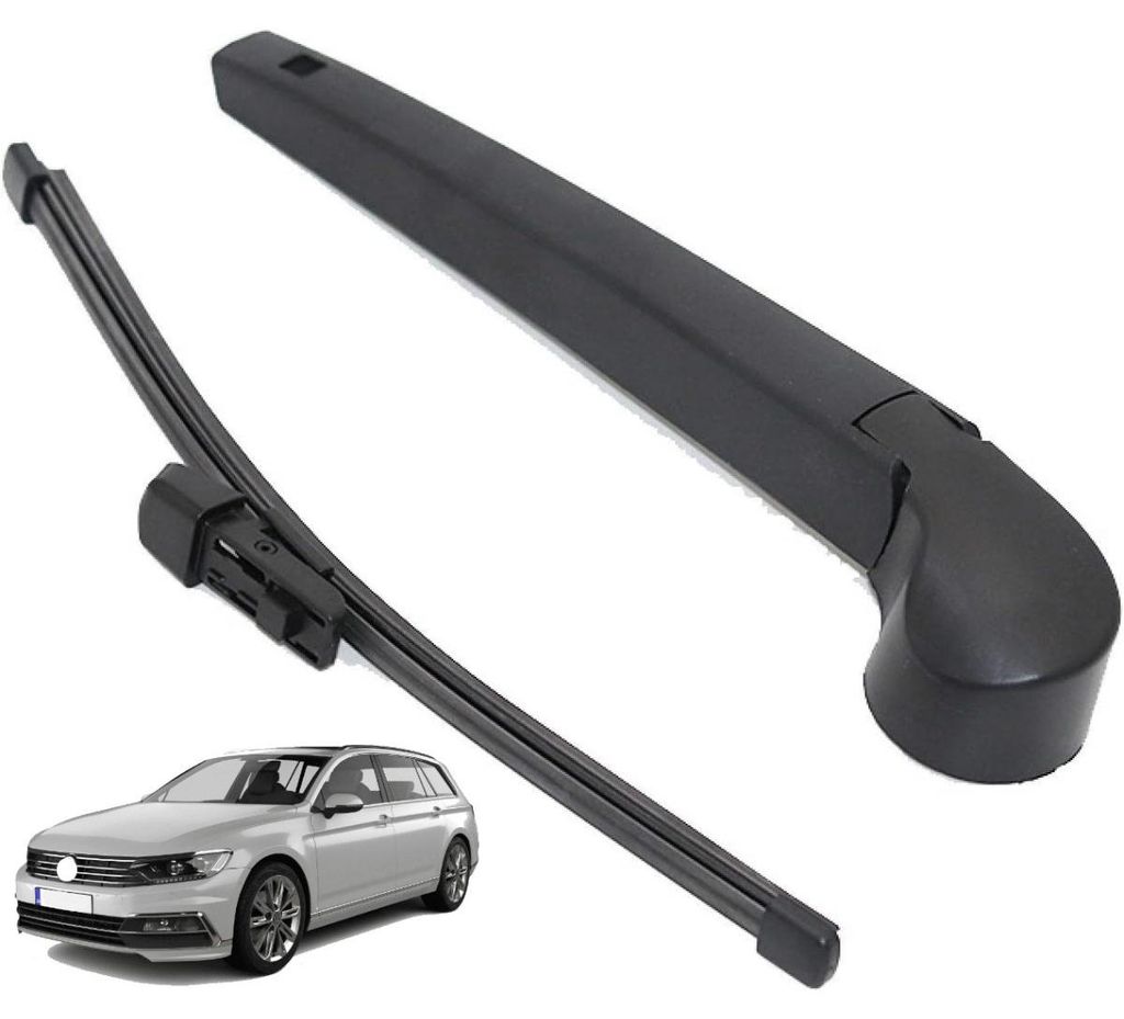 Komplettset für Heckscheibenwischer mit Arm und Wischerblatt für VW PASSAT B8 Kombi