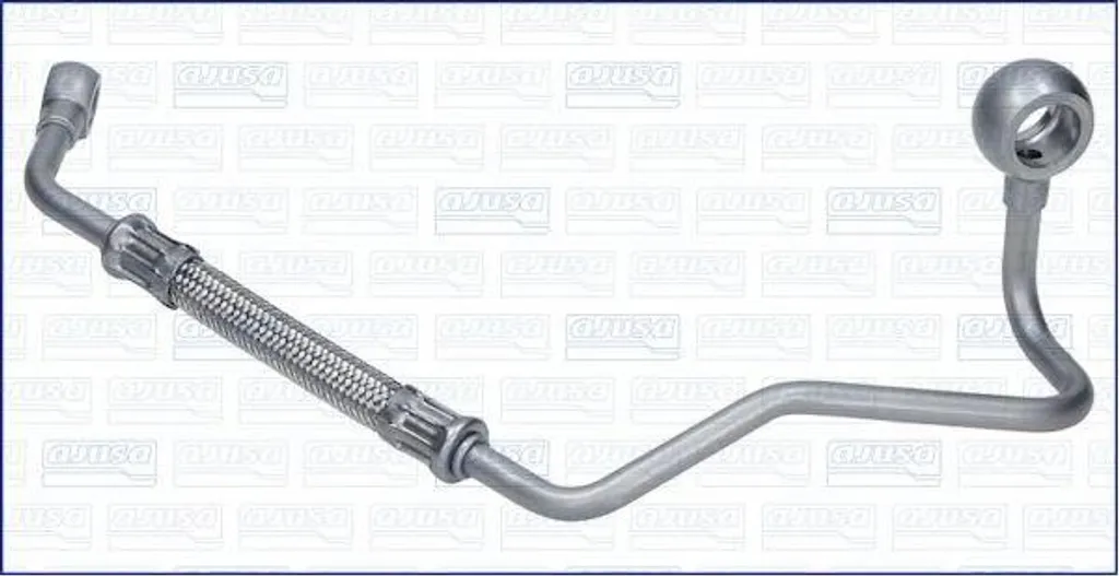 Tuyau de graissage turbo AJUSA OP10103 pour circuit d'huile moteur