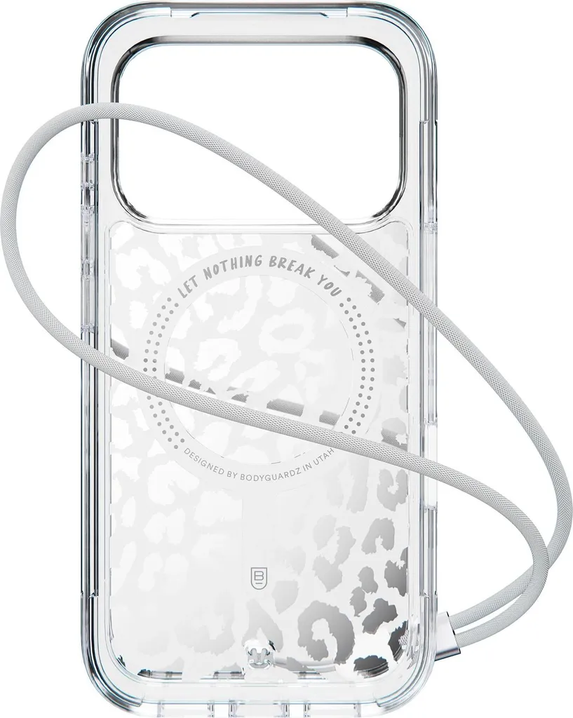 Coque Antichoc 5m iPhone 17 Pro - BodyGuardz Accent Matériaux Recyclés