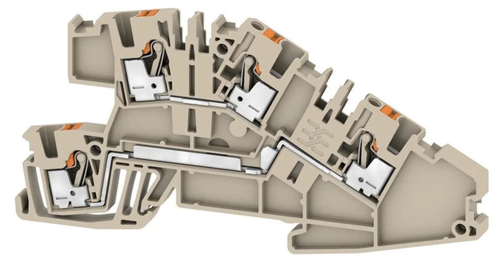 Weidmüller AITB 2.5 BB L-L Installationsreihenklemme 2668900000
