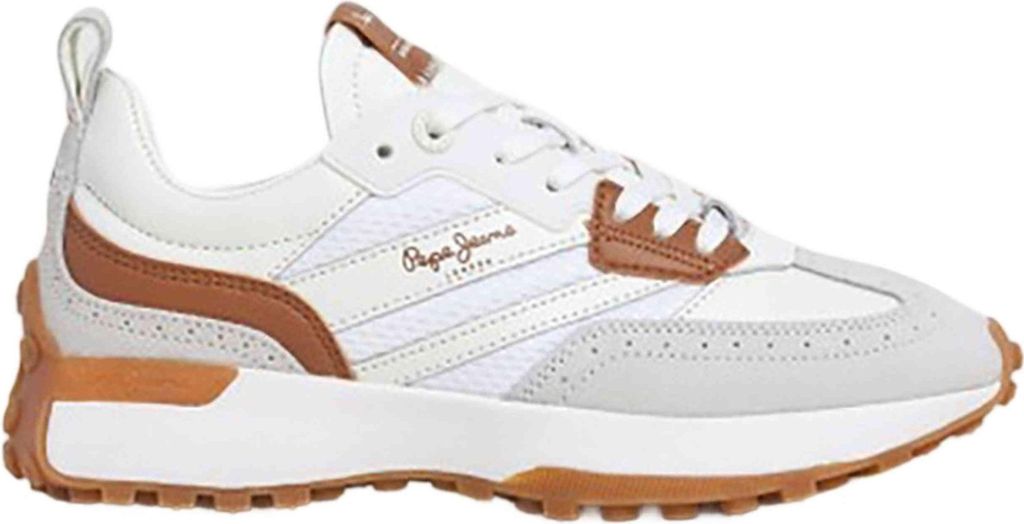 Pepe Jeans Sneakers PLS600017-800WHITE in Brown color size 40
