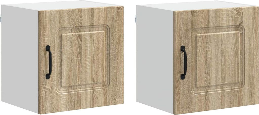 Küchenschrank Kalmar 2 pcs Sonoma-Eiche 40 x 31 x 40 cm