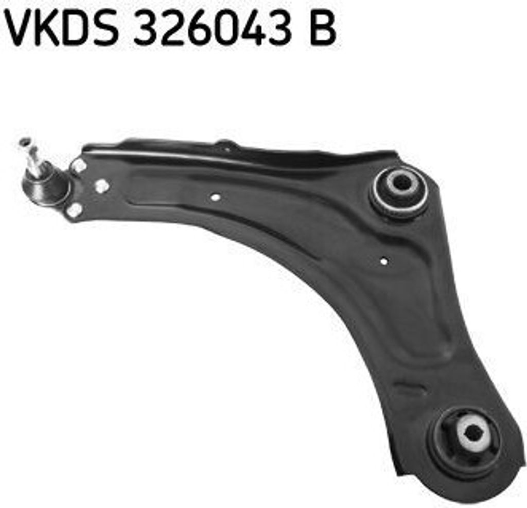 SKF VKDS 326043 B Querlenker, Radaufhängung OE 545018194R kompatibel mit Fluence, Scenic, Megane