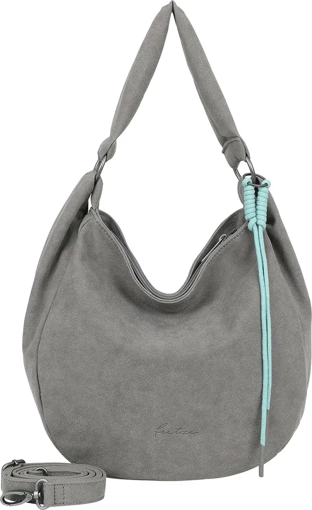 Sac à épaule Fritzi aus Preußen Sue01 Suede Jacky Hobo Bag Anthra
