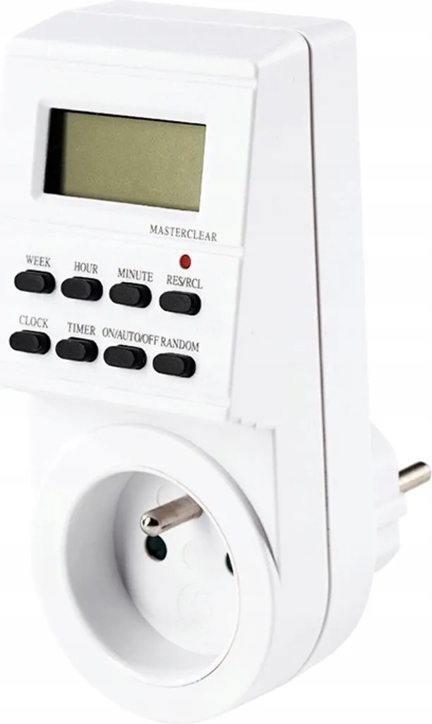 Minuterie marche arrêt LCD programmable avec sauvegarde automatique