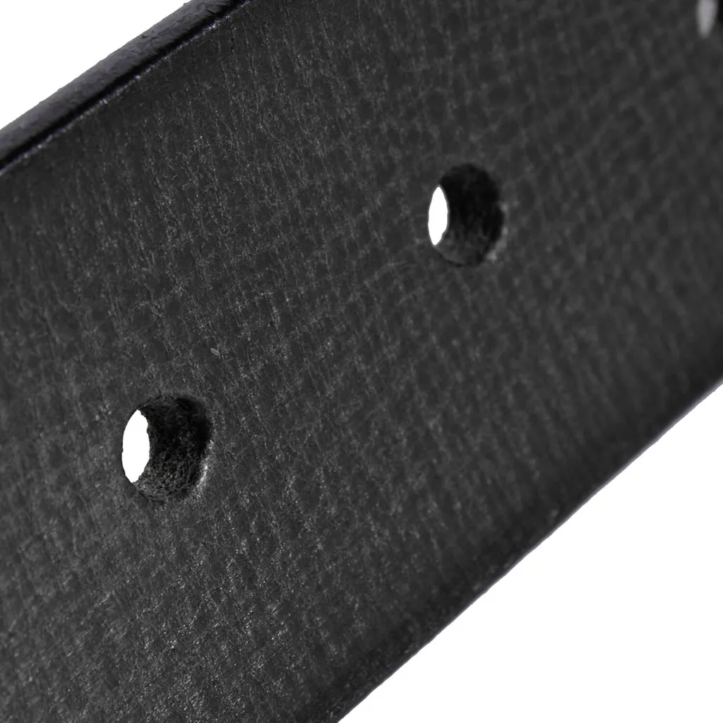 Cintura Aayden The Chesterfield Brand W95 Pelle Nera | Vera Pelle Bufalo - 2