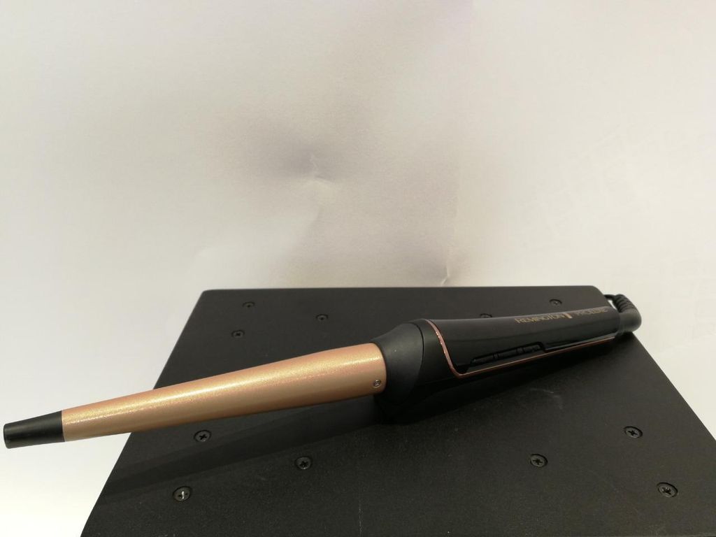 Remington Lockenstab Haarpflege PROluxe Midnight kegelform Produktbild 