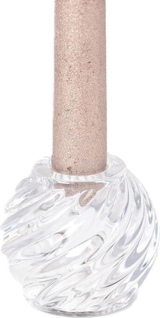 Rasteli Kerzenständer Glas D 7,5 cm H 6,3 cm Sonderangebot pro 2 Stück