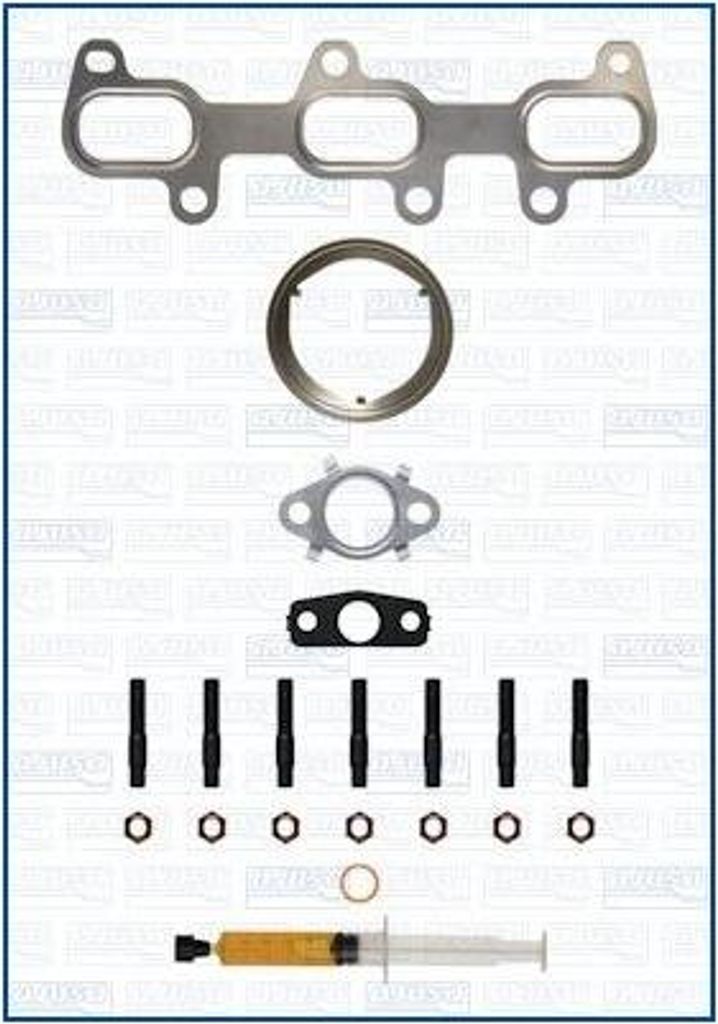 AJUSA JTC11605 Montagesatz Turbolader für VW Polo Schrägheck (6R1, 6C1) für SKODA Fabia II Schrägheck (542) Fabia II Combi (545) für SEAT