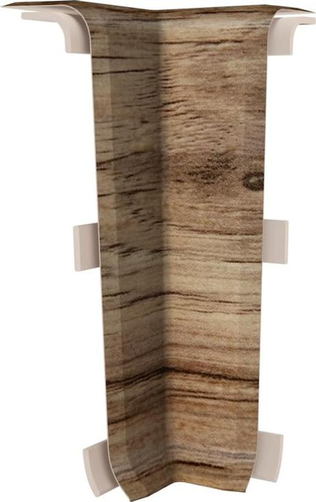 VILO Innenecke fuer Sockelleiste ESQUERO 621 - Eiche Natur - 2 Stueck - Wasserfest