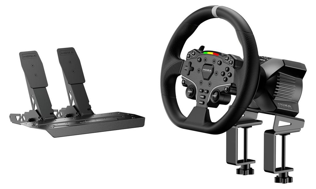 Volant s pedály MOZA Racing R3 pro PC, černý Obrázek produktu 