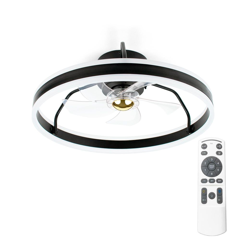 Noaton® 16050B Atria, stropní ventilátor s osvětlením, LED Obrázek produktu 