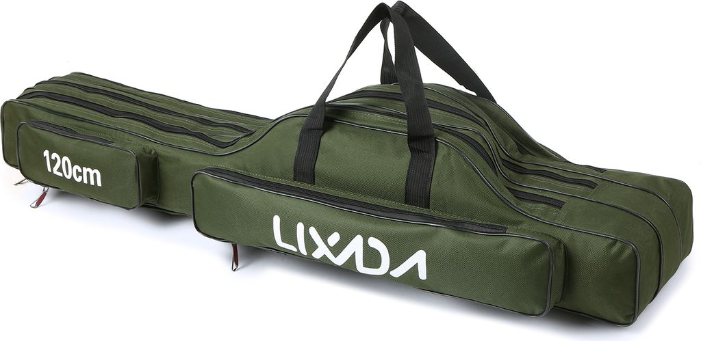 Lixada Angeltasche 3-lagiger Angelrutenbeutel Tragbarer Produktbild 