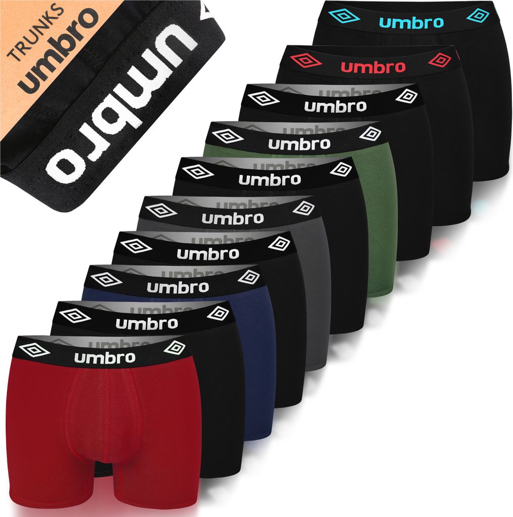 Umbro Bokserki Męskie 10 Sztuk Bawełniane Bm564 Rozmiar L Zdjęcie produktu 