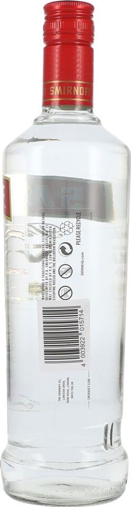 Smirnoff Red Label Vodka Triple Distilled No. 21 | 37,5 % Produktbild 9