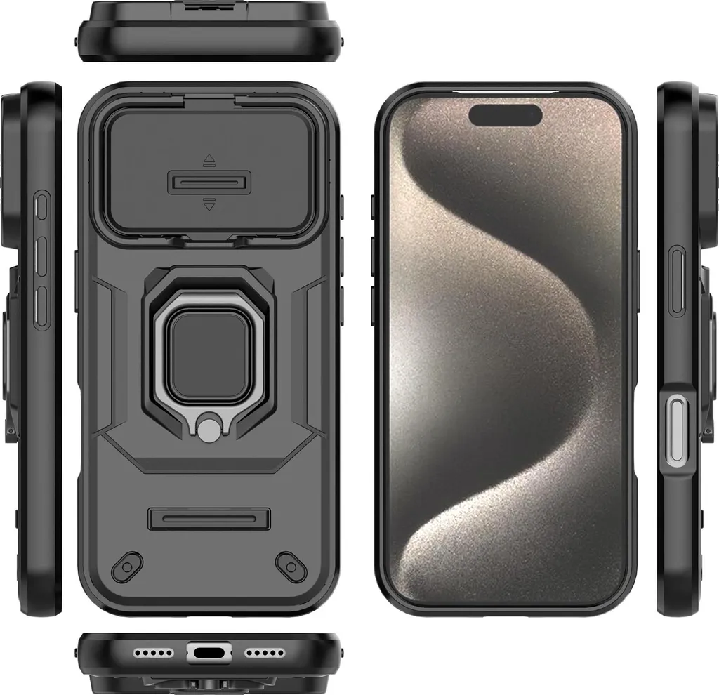 Cover Nera iPhone 17 Pro Max: Protezione Integrale e Funzionalità - 2