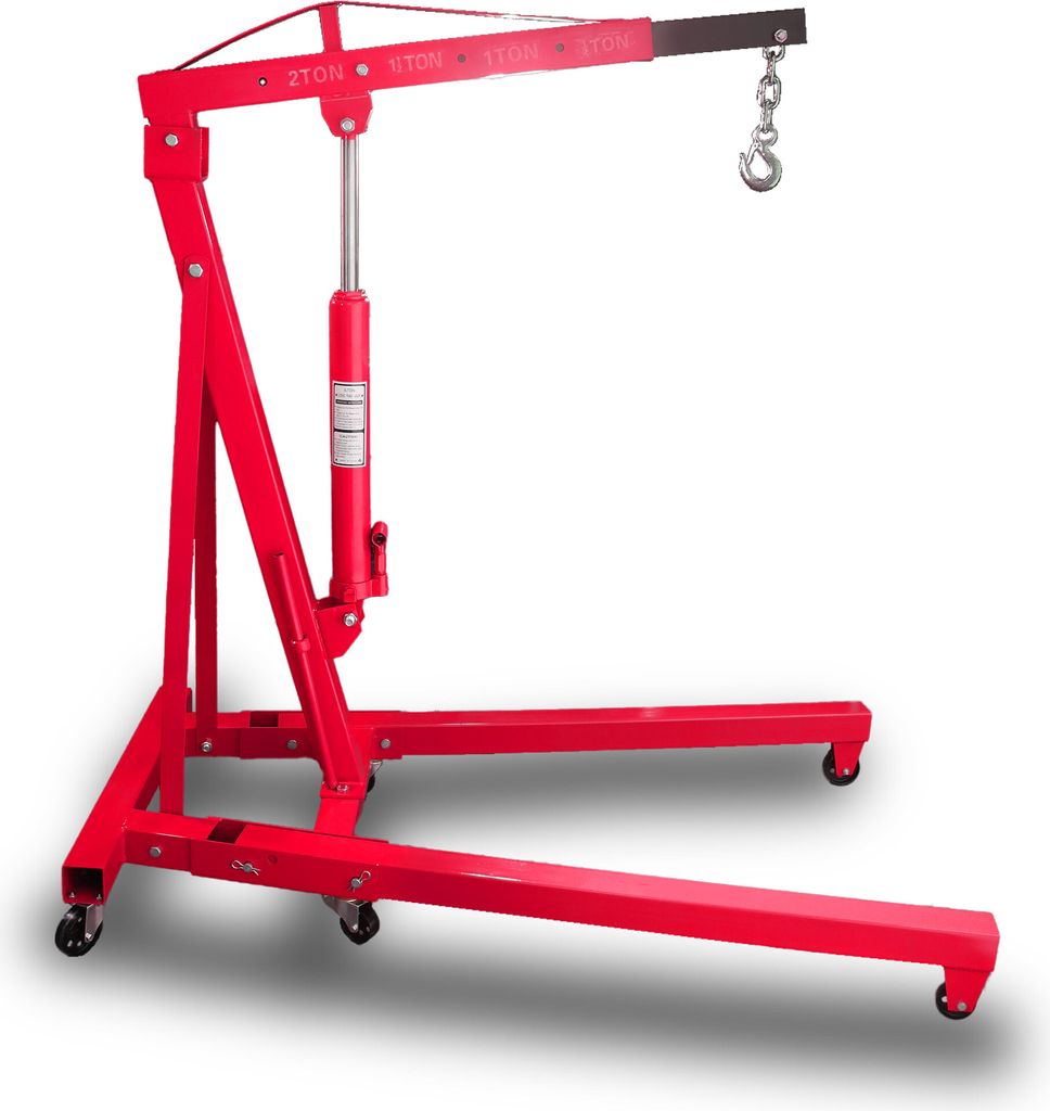 Bituxx Werkstatt Hebekran Rot 2000kg MS-19521 Produktbild 