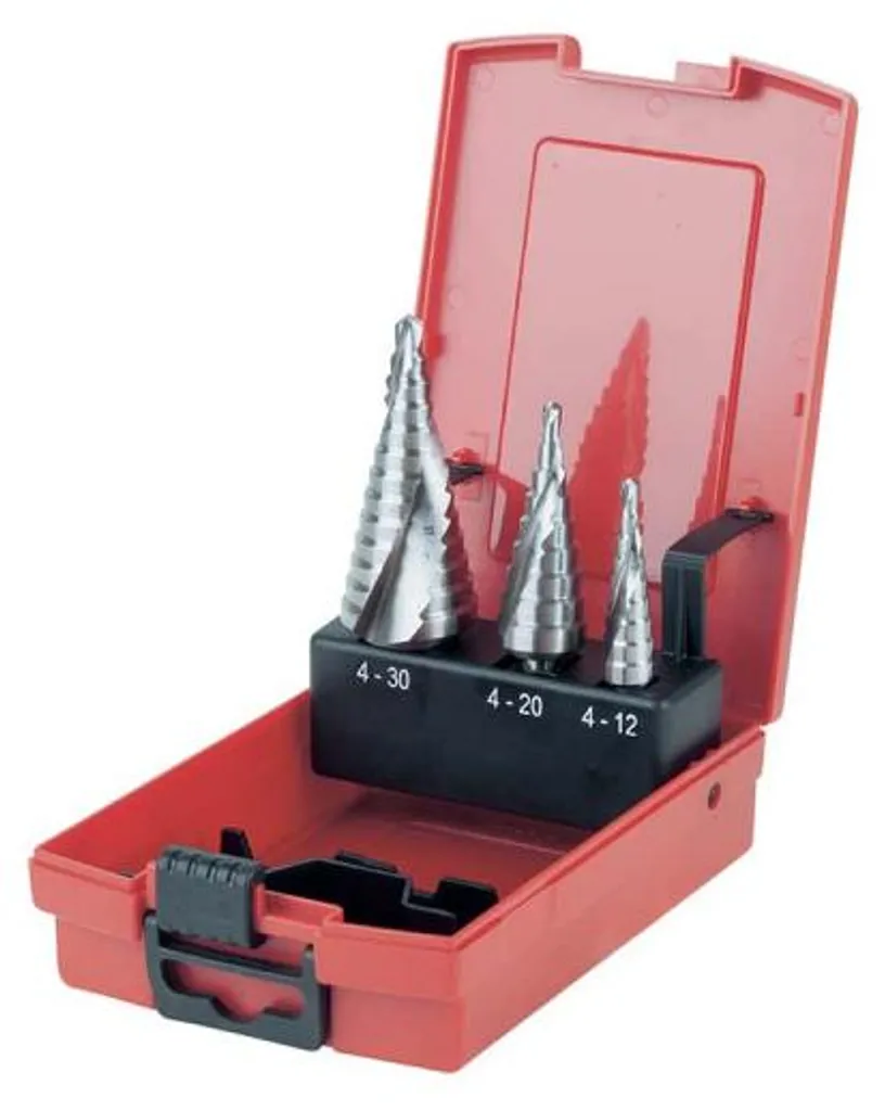Jeu de Forets Étagés KS TOOLS 330.2210 HSS avec Rainure Hélicoïdale