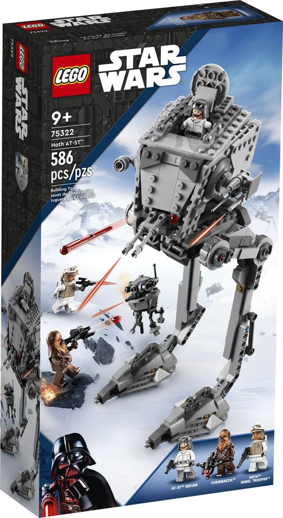 LEGO 75322 Star Wars AT-ST auf Hoth mit Figuren von Produktbild 