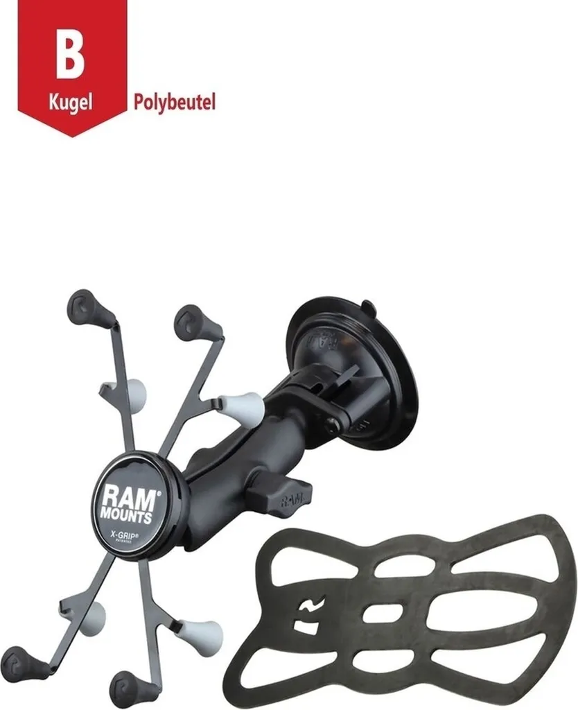 Support RAM Mounts X-Grip universel pour smartphone avec boule B