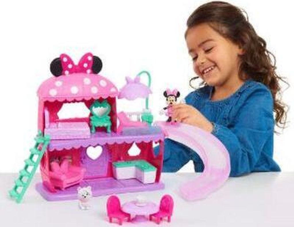 Disney Minnie Mouse Spielset, zweistöckig, zweiseitig, mit Produktbild 